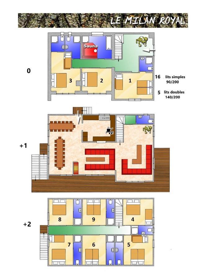 Le Milan Royal 26 Pers, Malmedy, Balneo, Vue, Calme Villa Exteriör bild