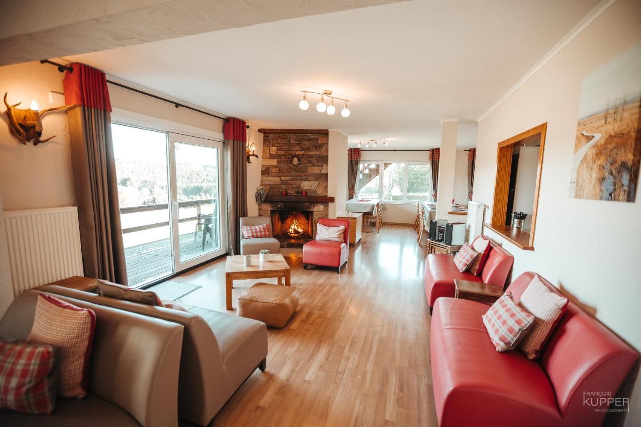 Le Milan Royal 26 Pers, Malmedy, Balneo, Vue, Calme Villa Exteriör bild